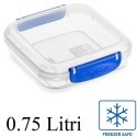 Contenitore alimenti 0,75 Litri scatola porta pranzo cibo lavoro ermetico cucina