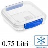 DOBO Contenitore alimenti 0,75 Litri scatola porta pranzo cibo lavo...
