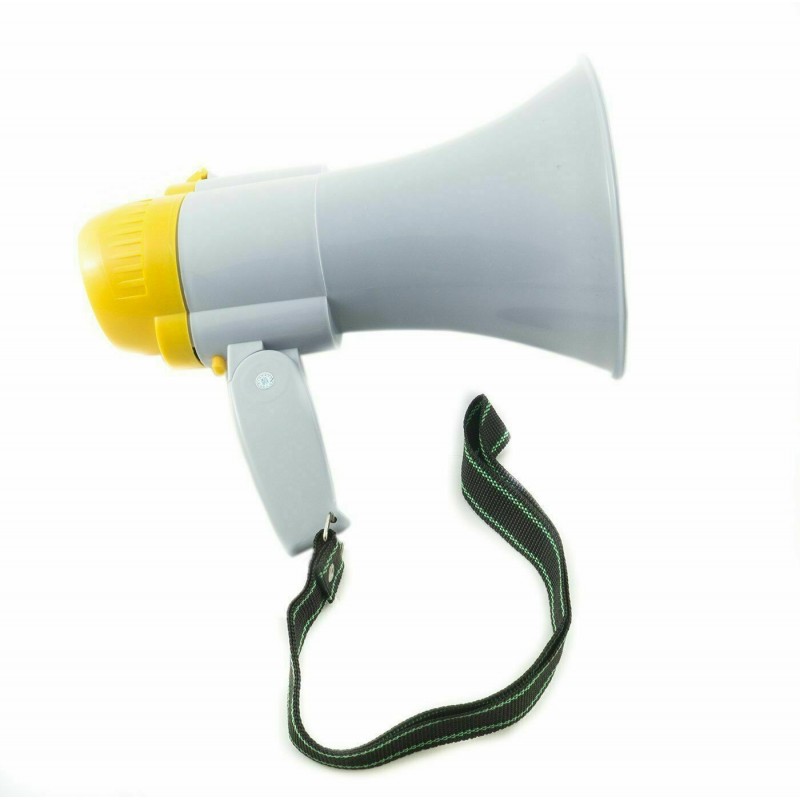 DOBO Megafono professionale altoparlante registratore musica sirena...