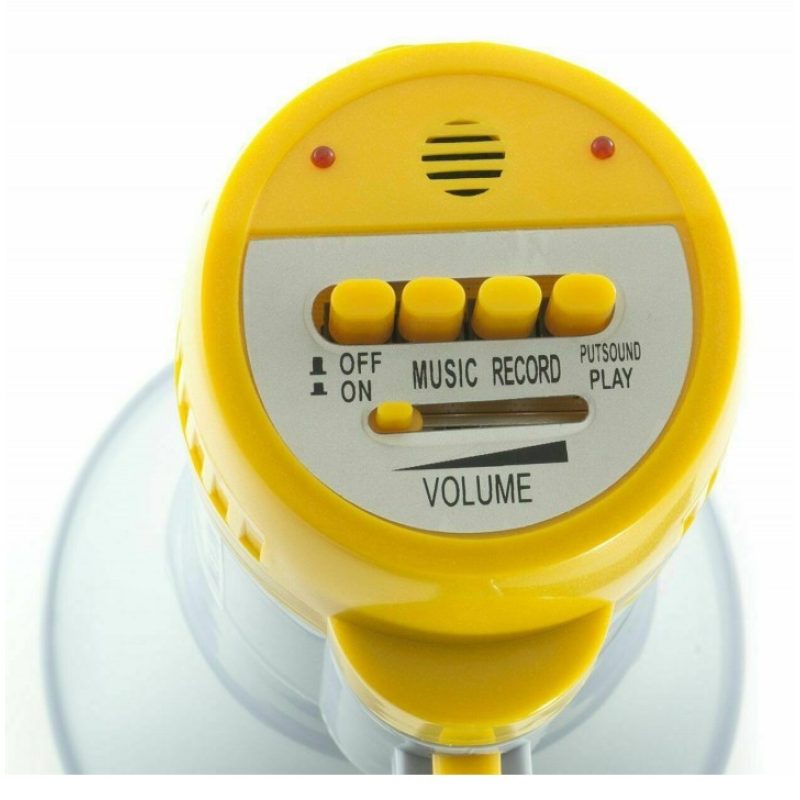 DOBO Megafono professionale altoparlante registratore musica sirena...