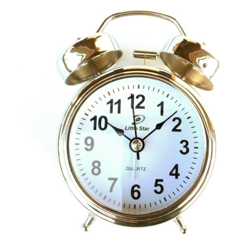 DOBO Orologio sveglia doppia Campana elegante camera arredo al quar...