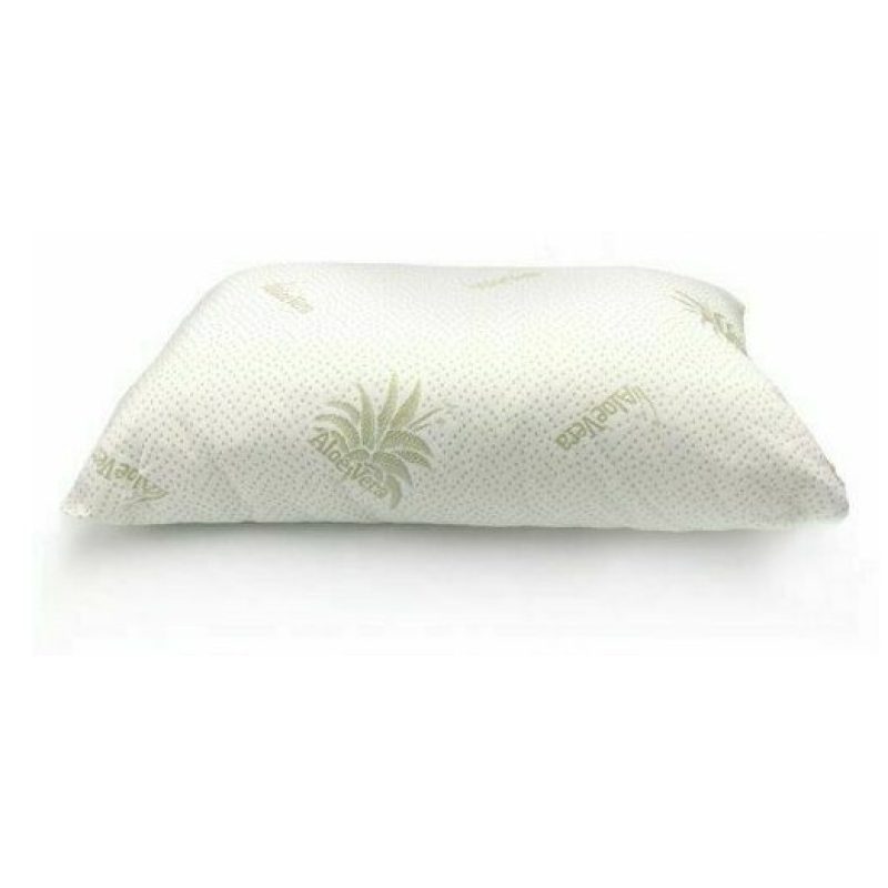 DOBO Coppia Cuscino da letto rivestito Aloe Vera guanciale saponett...