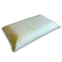 Coppia Cuscino da letto rivestito Aloe Vera guanciale saponetta riposo morbido