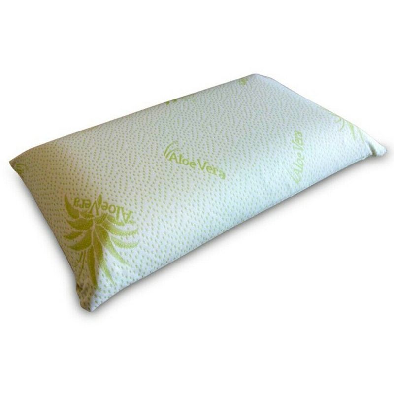 DOBO Coppia Cuscino da letto rivestito Aloe Vera guanciale saponett...