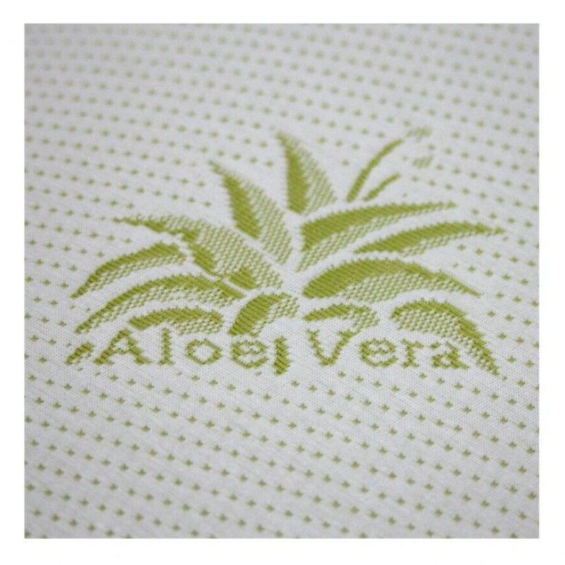 DOBO Coppia Cuscino da letto rivestito Aloe Vera guanciale saponett...