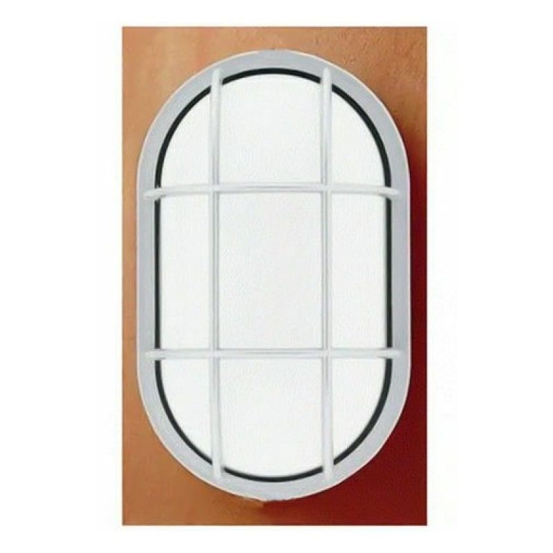 DRIWEI Plafoniera ovale applique da esterno interno 20W lampada luc...