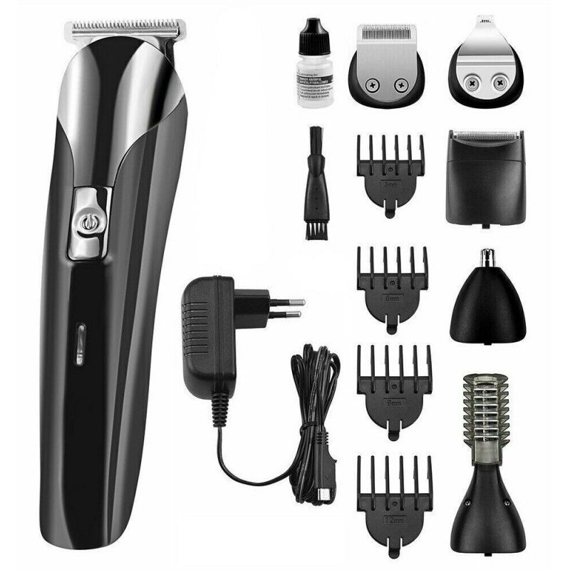 SHINON Taglia capelli Rasoio elettrico 6in1 barba peli tagliacapell...