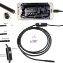 Telecamera Endoscopio compatibile smartphone android con funzione OTG e PC dotato di 6 led per illuminazione regolabile - Ip67 
