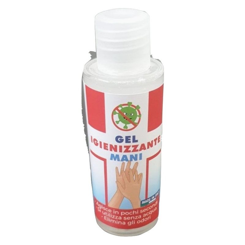 Generico 5X flaconi Gel igienizzante mani da 60 ml contenuto alcool...