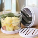 Trita verdure cipolla aglio tritatutto lame acciaio taglia ortaggi frutta cucina