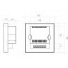 DOBO Led Controller touch centralina luci RGB telecomando da incass...