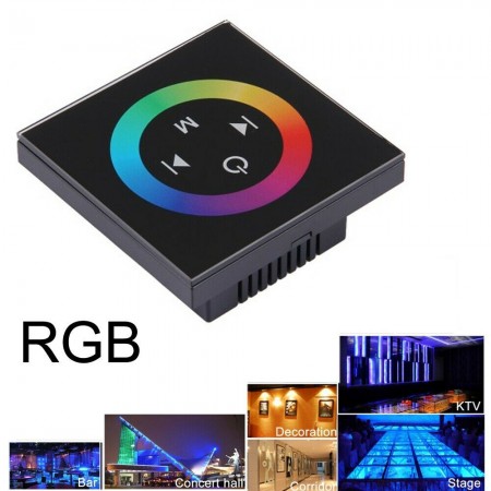 Led Controller touch centralina luci RGB telecomando da incasso muro standard