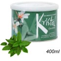 Cera depilatoria barattolo 400ml Olio Argan Miele Latte Clorofilla ceretta pelle
