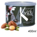 Cera depilatoria barattolo 400ml Olio Argan Miele Latte Clorofilla ceretta pelle
