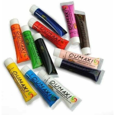 Kit 12 Colori Acrilici per micropittura nail art ricostruzione unghie tubi 12ml