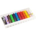 Kit 12 Colori Acrilici per micropittura nail art ricostruzione unghie tubi 12ml