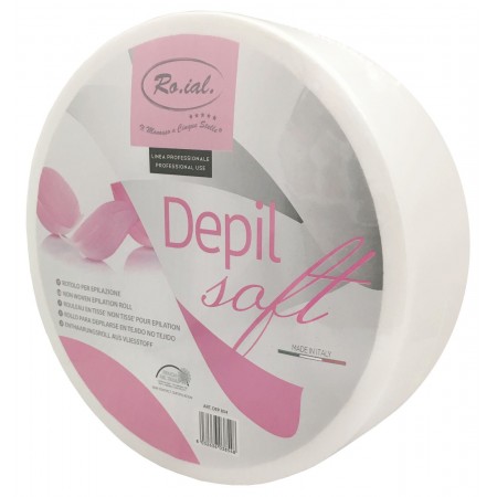 Rotolo strisce depilatorie TNT 80 Mt cera depilazione ceretta Depil soft ROIAL
