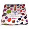 Lidan Kit 36 GEL UV colori ricostruzione unghie nail art vasetti 7g...