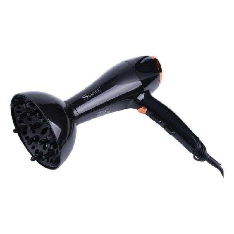 Surker Phon professionale 2000W asciugacapelli lisci mossi diffusor...