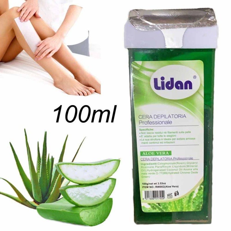 Lidan Rullo ricambio Cera depilatoria miele latte aloe vera limone ...