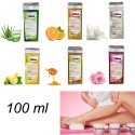 Rullo ricambio Cera depilatoria miele latte aloe vera limone 100ml ceretta pelle