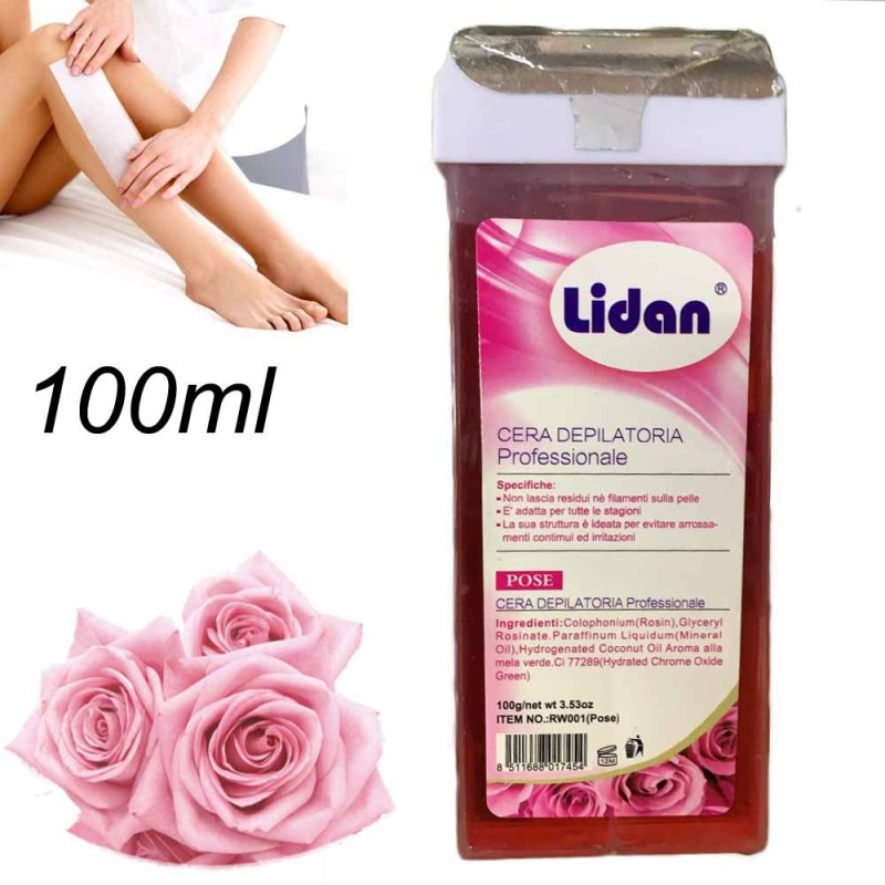 Lidan Rullo ricambio Cera depilatoria miele latte aloe vera limone ...