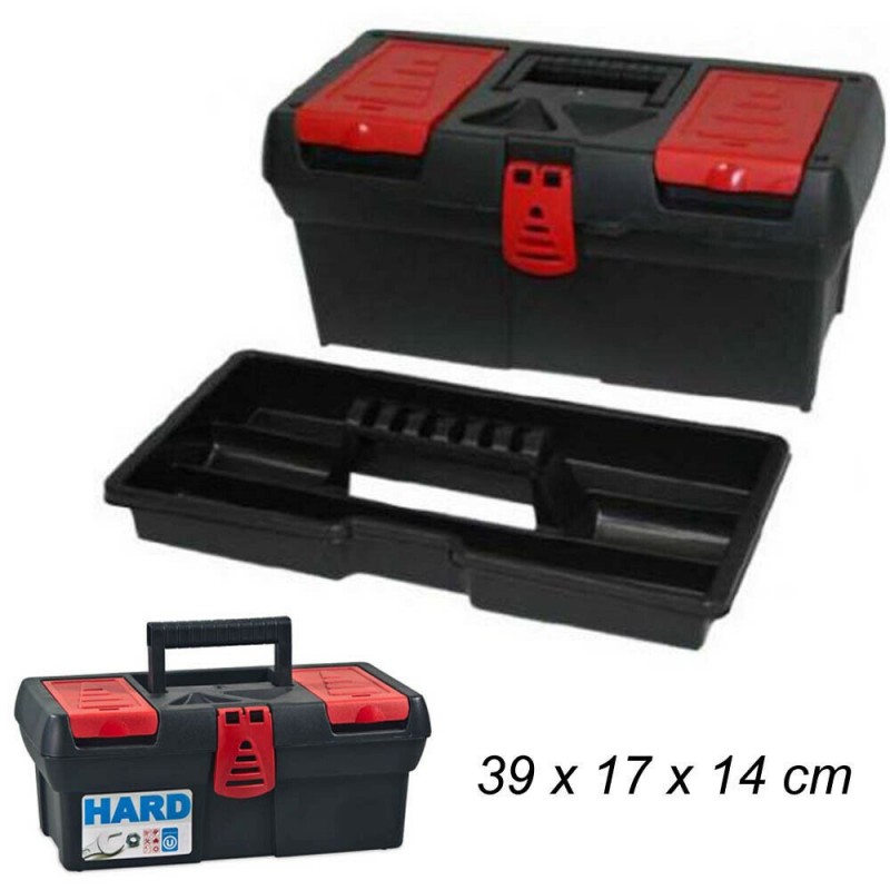 Cassetta porta utensili attrezzi minuterie plastica vuota 1300 fai da te lavoro