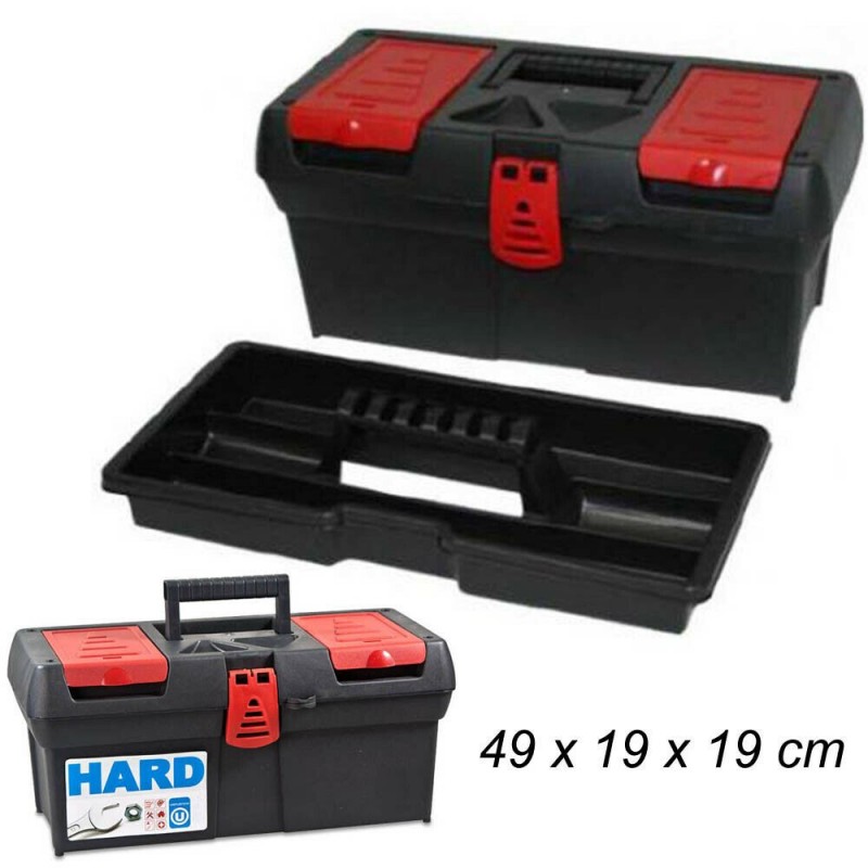 Cassetta porta utensili attrezzi minuterie plastica vuota 1400 fai da te lavoro