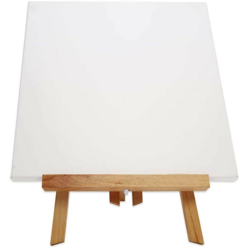 DOBO Cavalletto Legno tela pittura 50 cm pieghevole espositore dipi...