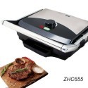 Bistecchiera piastra elettrica griglia 2000W Zephir 655 tostapane antiaderente