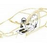 DOBO Kit protezione auto 5 in1 coprisedile coprivolante pomello cam...