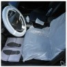 DOBO Kit protezione auto 5 in1 coprisedile coprivolante pomello cam...