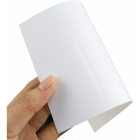 100 Fogli carta fotografica 13x18 lucida 180gr stampante foto pellicola adesiva