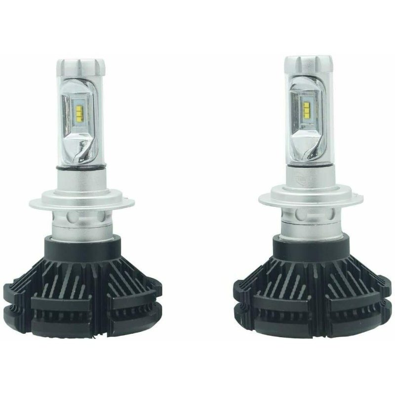 DRIWEI Coppia lampade ricambio auto LED 7S H7 bianco 6000K fari 50W...