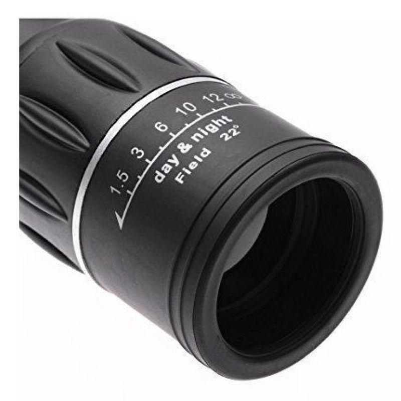 Monocolo telescopio cannocchiale impermeabile con doppio fuoco ottimo per caccia escursioni sorveglianza bird watching - 16X52