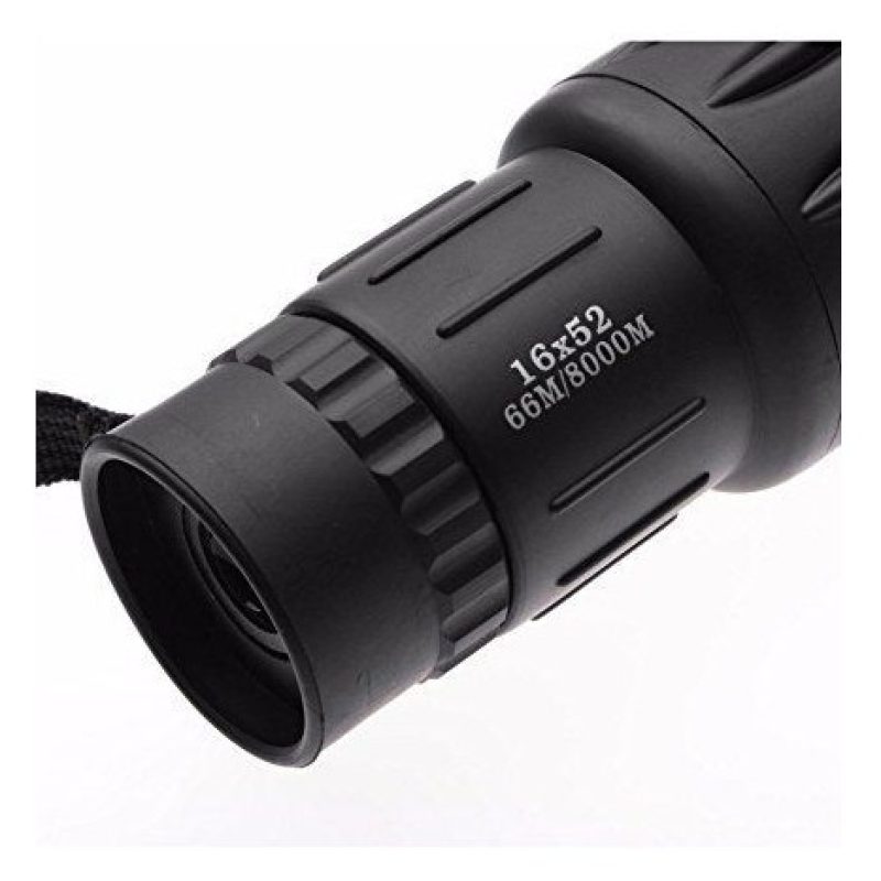 Monocolo telescopio cannocchiale impermeabile con doppio fuoco ottimo per caccia escursioni sorveglianza bird watching - 16X52