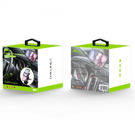 Supporto per cellulare da auto porta smartphone cruscotto clip rotante SP-058