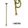 DOBO Portalampada canapa lampada corda vintage country 1M E 27 illu...