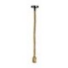DOBO Portalampada canapa lampada corda vintage country 1M E 27 illu...