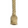 DOBO Portalampada canapa lampada corda vintage country 1M E 27 illu...