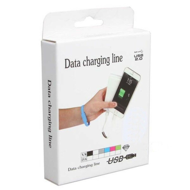 DOBO Cavo dati USB 2.0 caricatore braccialetto lightning jack compa...
