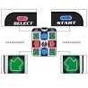 DOBO Tappeto da ballo USB danza tv controller gioco antiscivolo ABS...