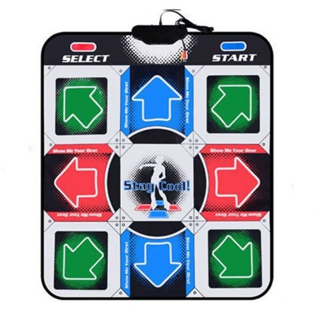 Tappeto da ballo USB danza tv controller gioco antiscivolo ABS plastica leggero
