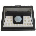 Faro luce faretto esterno energia solare 24 LED sensore movimento crepuscolare