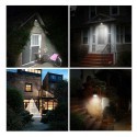 Faro luce faretto esterno energia solare 24 LED sensore movimento crepuscolare