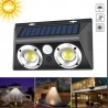 Driwei Lampada ad induzione Led COB 20W faretto pannello solare IP6...