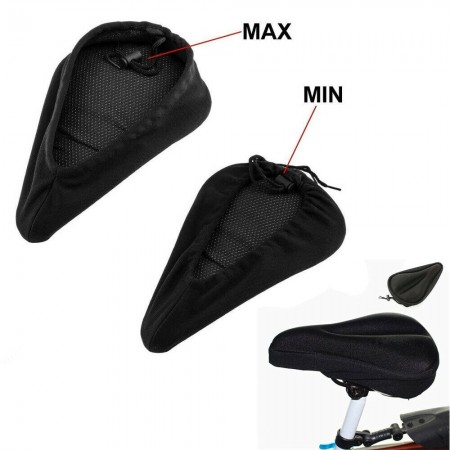 Coprisella in gel silicone bici sport ciclismo morbido resistente 18x27 cm sport