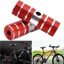 Pedane bici poggiapiedi asse anteriore posteriore ciclismo 6 x 2,3 cm accessori