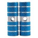 Pedane bici poggiapiedi asse anteriore posteriore ciclismo 6 x 2,3 cm accessori