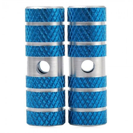 Pedane bici poggiapiedi asse anteriore posteriore ciclismo 6 x 2,3 cm accessori